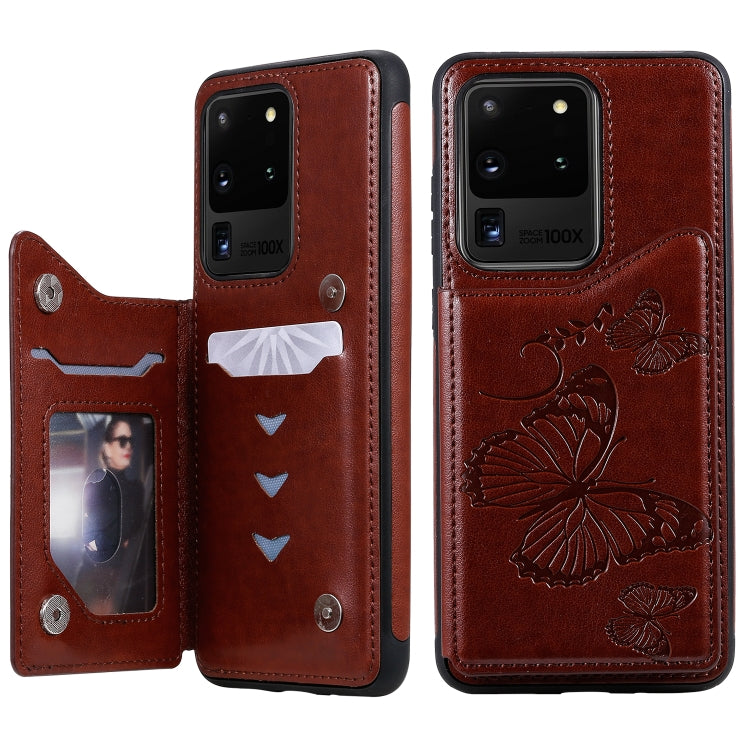 Custodia portafoglio farfalla per Samsung Galaxy S20