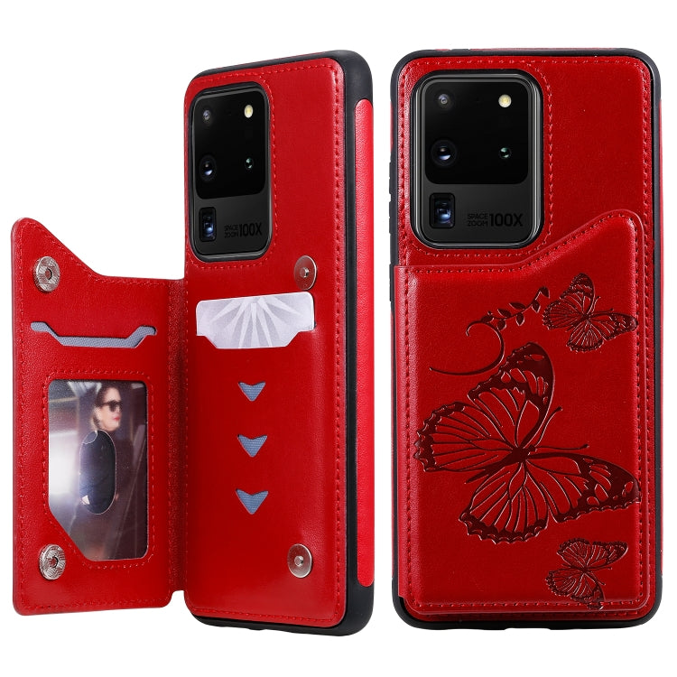 Custodia portafoglio farfalla per Samsung Galaxy S20