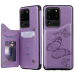 Custodia portafoglio farfalla per Samsung Galaxy S20