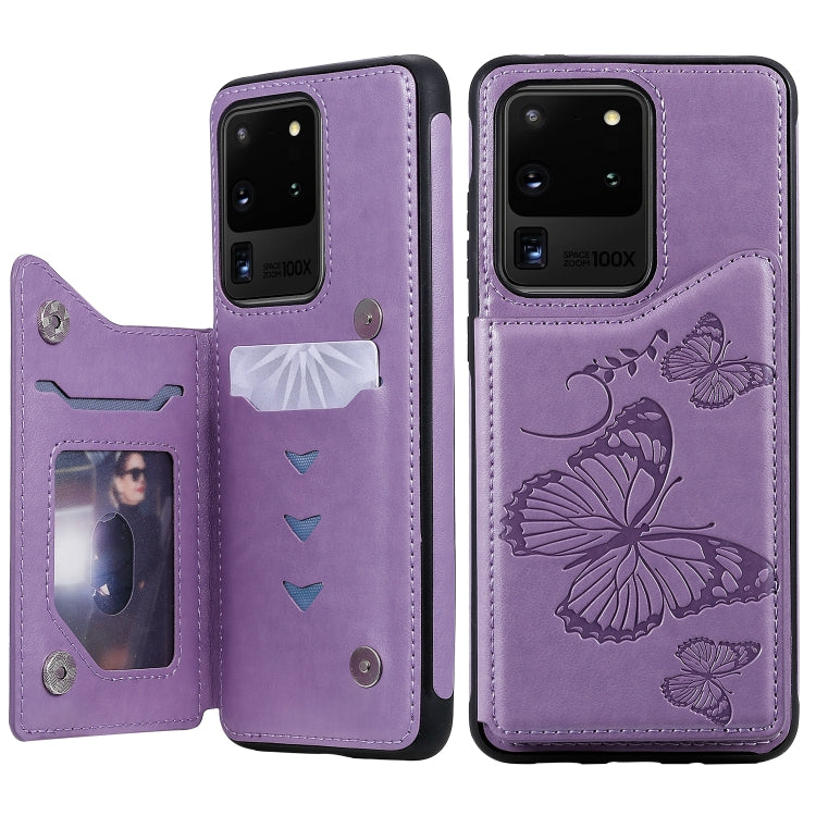 Custodia portafoglio farfalla per Samsung Galaxy S20