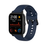 Per Amazfit GTS4 Mini cinturino in silicone morbido tinta unita, S Size, Large Size