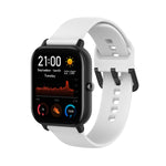 Per Amazfit GTS4 Mini cinturino in silicone morbido tinta unita, S Size, Large Size
