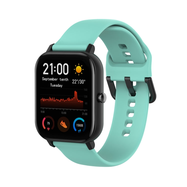 Per Amazfit GTS4 Mini cinturino in silicone morbido tinta unita, S Size, Large Size