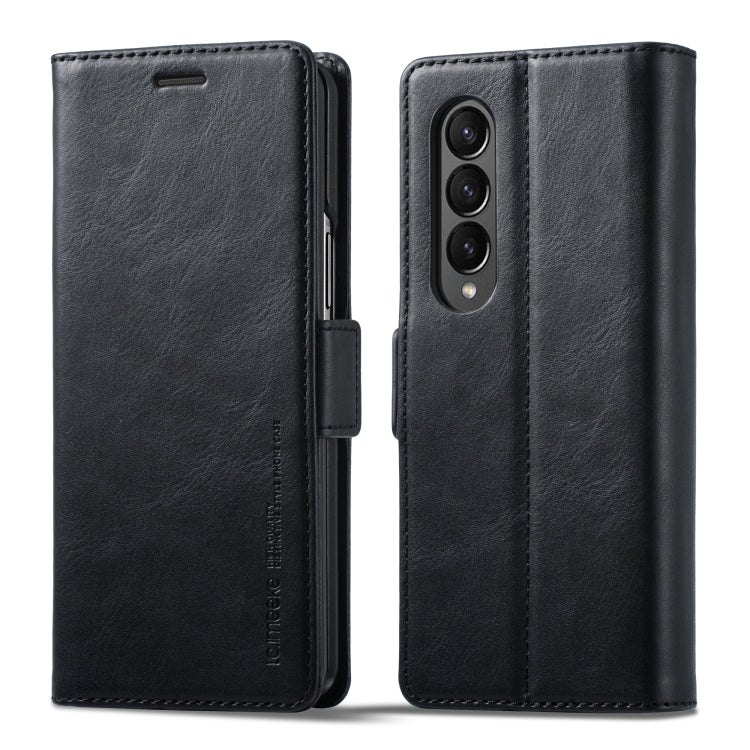 Custodia per telefono in pelle antifurto LC.IMEEKE RFID, For Samsung Galaxy Z Fold4 5G, For Samsung Galaxy Z Fold3 5G, For Samsung Galaxy Z Flip4 5G, For Samsung Galaxy Z Flip3 5G