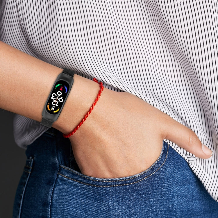 Cinturino per orologio in acciaio inossidabile Milan metallo, For Xiaomi Mi Band 7 / 7NFC