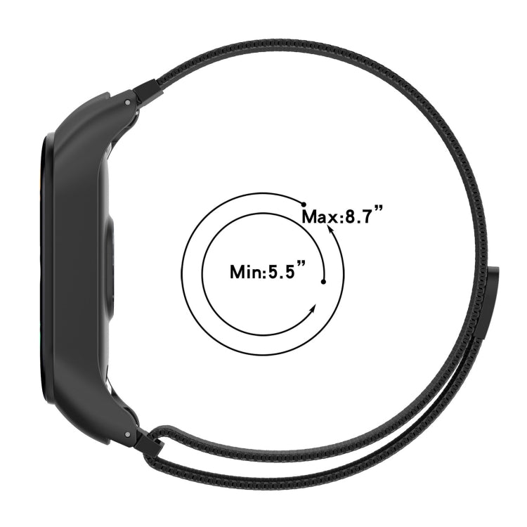 Cinturino per orologio in acciaio inossidabile Milan metallo, For Xiaomi Mi Band 7 / 7NFC