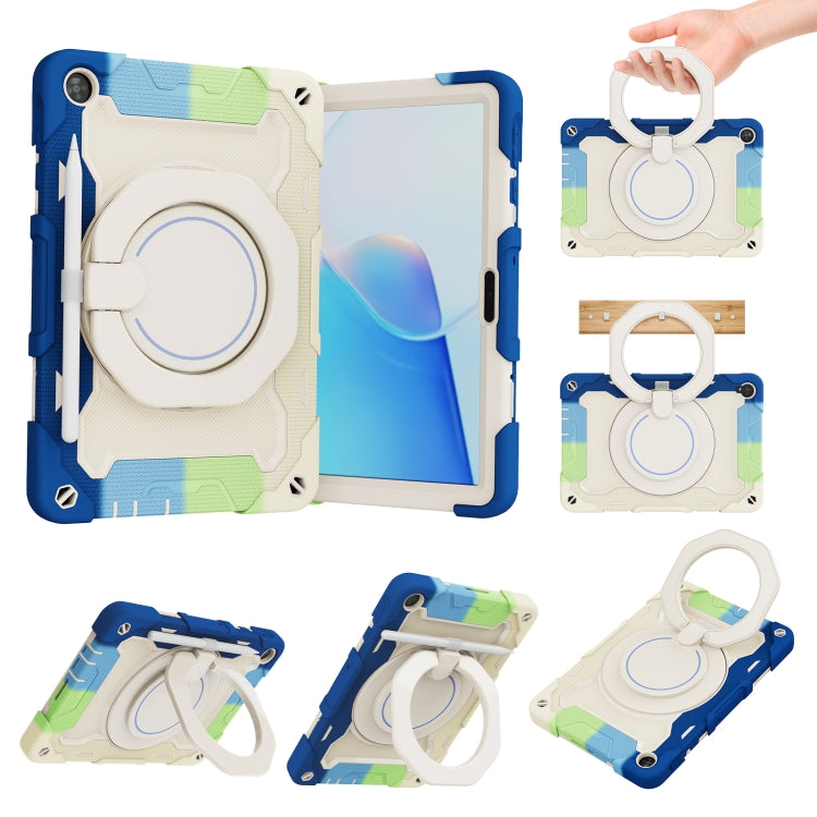 Armor Contrast Colour Silicone + custodia per tablet PC, For Huawei MatePad T 10s / T10