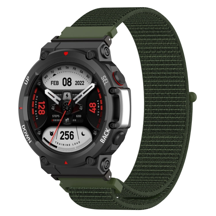 Cinturino per orologio con fibbia ad anello in nylon, For Amazfit T-Rex2