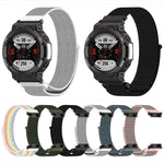Cinturino per orologio con fibbia ad anello in nylon, For Amazfit T-Rex2