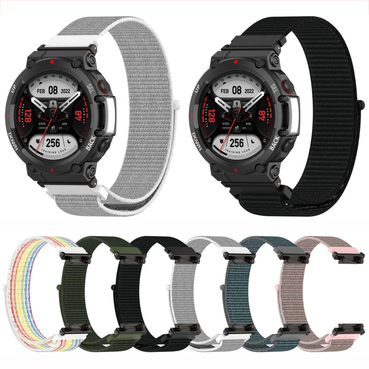 Cinturino per orologio con fibbia ad anello in nylon, For Amazfit T-Rex2