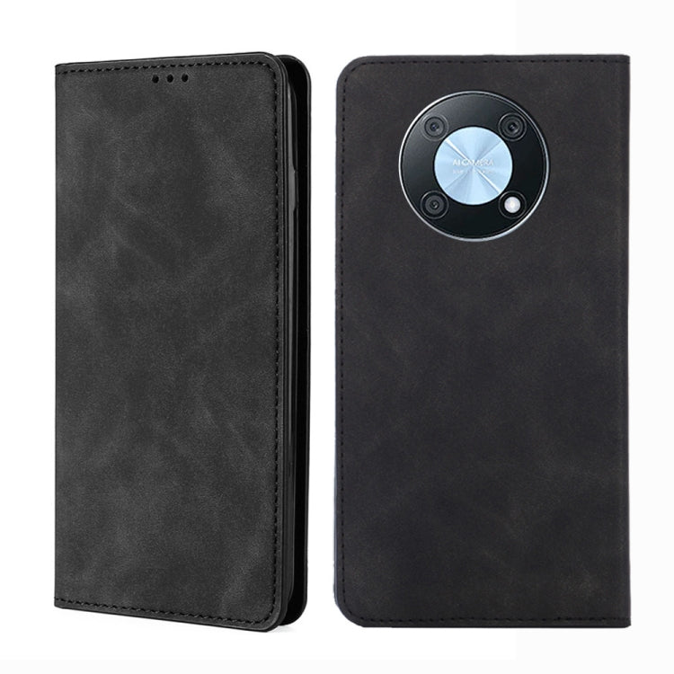 Custodia per telefono in pelle con vibrazione orizzontale magnetica Skin Feel, For OnePlus Ace Pro 5G, For TCL 305i, For Xiaomi Redmi K50 Ultra/Xiaomi 12T/Xiaomi 12T Pro, For Asus Zenfone 9, For Huawei nova Y90 4G