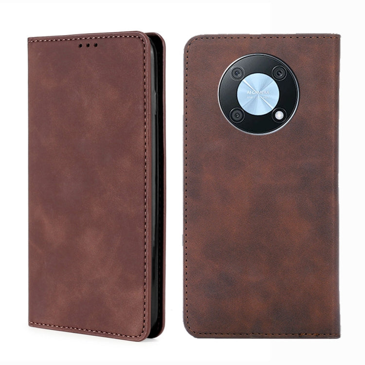 Custodia per telefono in pelle con vibrazione orizzontale magnetica Skin Feel, For OnePlus Ace Pro 5G, For TCL 305i, For Xiaomi Redmi K50 Ultra/Xiaomi 12T/Xiaomi 12T Pro, For Asus Zenfone 9, For Huawei nova Y90 4G