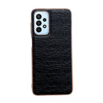 Custodia per telefono in vera pelle galvanica nano serie Sky, For Samsung Galaxy A13 4G, For Samsung Galaxy A23 4G / 5G