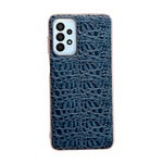 Custodia per telefono in vera pelle galvanica nano serie Sky, For Samsung Galaxy A13 4G, For Samsung Galaxy A23 4G / 5G