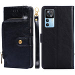 Custodia per cellulare in pelle con cerniera, For OnePlus Ace Pro 5G, For TCL 305i, For Xiaomi Redmi K50 Ultra/Xiaomi 12T/Xiaomi 12T Pro, For Asus Zenfone 9, For Huawei nova Y90 4G