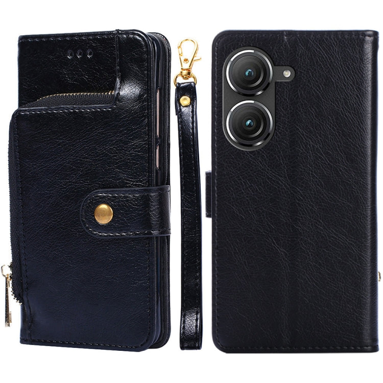 Custodia per cellulare in pelle con cerniera, For OnePlus Ace Pro 5G, For TCL 305i, For Xiaomi Redmi K50 Ultra/Xiaomi 12T/Xiaomi 12T Pro, For Asus Zenfone 9, For Huawei nova Y90 4G