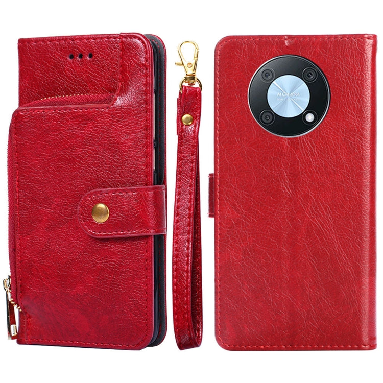 Custodia per cellulare in pelle con cerniera, For OnePlus Ace Pro 5G, For TCL 305i, For Xiaomi Redmi K50 Ultra/Xiaomi 12T/Xiaomi 12T Pro, For Asus Zenfone 9, For Huawei nova Y90 4G