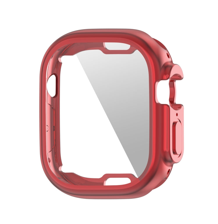 Custodia per orologio in TPU con pellicola in PET, For Apple Watch Ultra 1 / 2 / 3 49mm