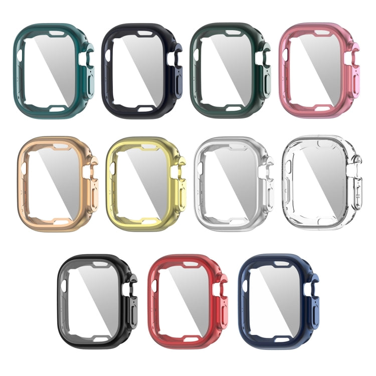 Custodia per orologio in TPU con pellicola in PET, For Apple Watch Ultra 1 / 2 / 3 49mm