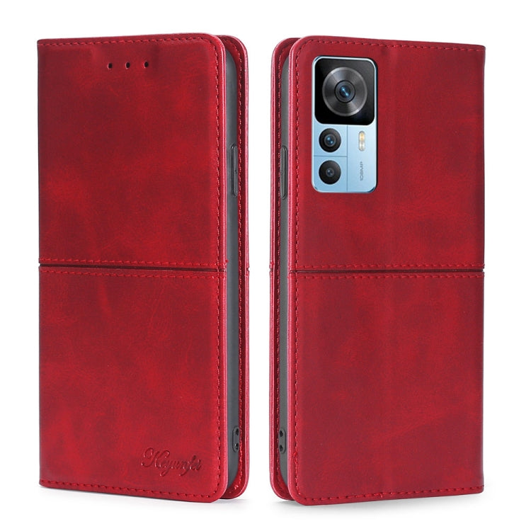 Custodia per telefono in pelle a vibrazione orizzontale magnetica con trama di mucca, For OnePlus Ace Pro 5G, For TCL 305i, For Xiaomi Redmi K50 Ultra/Xiaomi 12T/Xiaomi 12T Pro, For Asus Zenfone 9, For Huawei nova Y90 4G