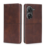 Custodia per telefono in pelle a vibrazione orizzontale magnetica con trama di mucca, For OnePlus Ace Pro 5G, For TCL 305i, For Xiaomi Redmi K50 Ultra/Xiaomi 12T/Xiaomi 12T Pro, For Asus Zenfone 9, For Huawei nova Y90 4G