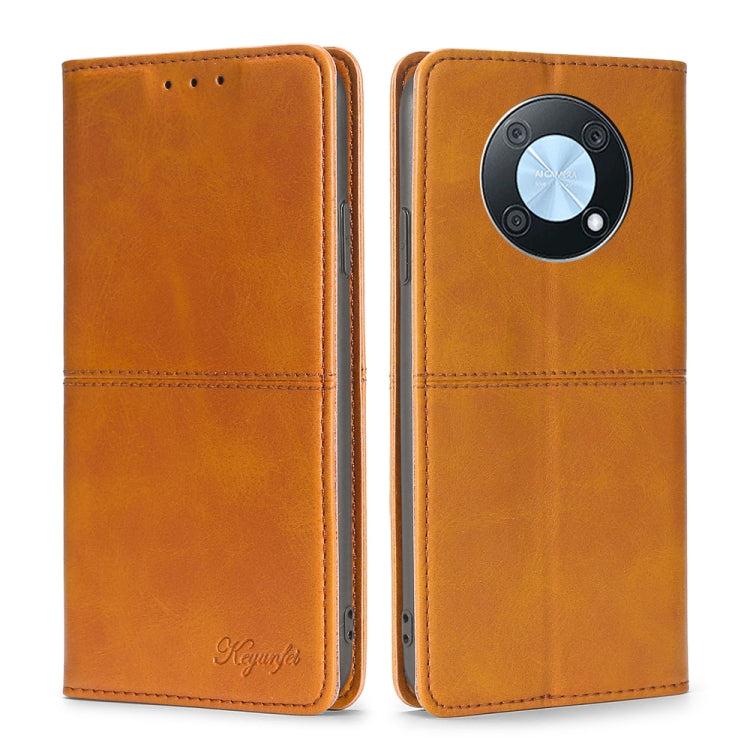 Custodia per telefono in pelle a vibrazione orizzontale magnetica con trama di mucca, For OnePlus Ace Pro 5G, For TCL 305i, For Xiaomi Redmi K50 Ultra/Xiaomi 12T/Xiaomi 12T Pro, For Asus Zenfone 9, For Huawei nova Y90 4G