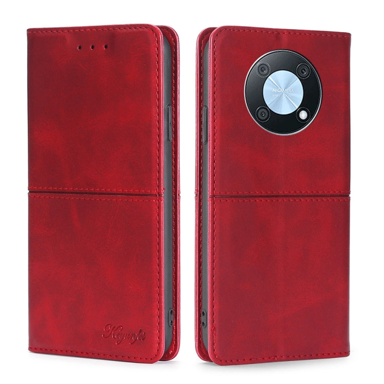 Custodia per telefono in pelle a vibrazione orizzontale magnetica con trama di mucca, For OnePlus Ace Pro 5G, For TCL 305i, For Xiaomi Redmi K50 Ultra/Xiaomi 12T/Xiaomi 12T Pro, For Asus Zenfone 9, For Huawei nova Y90 4G