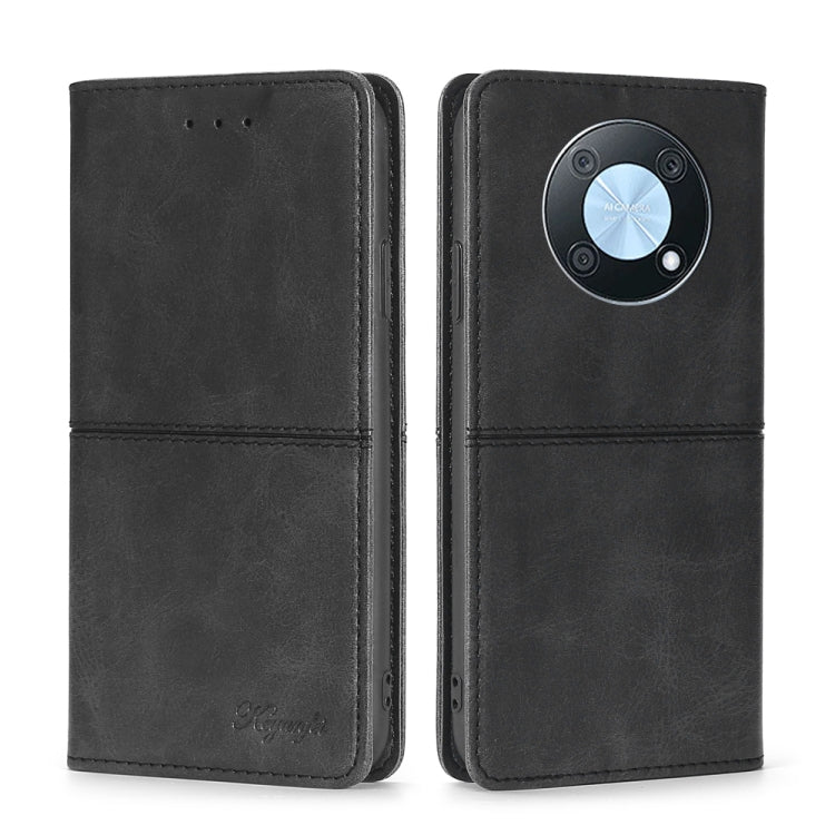 Custodia per telefono in pelle a vibrazione orizzontale magnetica con trama di mucca, For OnePlus Ace Pro 5G, For TCL 305i, For Xiaomi Redmi K50 Ultra/Xiaomi 12T/Xiaomi 12T Pro, For Asus Zenfone 9, For Huawei nova Y90 4G
