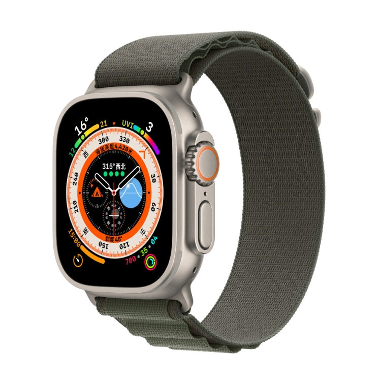 Cinturino per orologio in nylon, For Apple Watch 46mm / 49mm / 45mm / 44mm