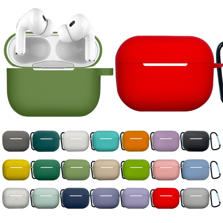 Custodia protettiva in silicone per auricolari con fibbia, with Buckle, For AirPods Pro 2