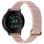 Cinturino in pelle con fibbia magnetica da 22 mm, For Samsung Galaxy Watch3 45mm