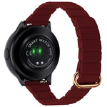 Cinturino in pelle con fibbia magnetica da 22 mm, For Samsung Galaxy Watch3 45mm