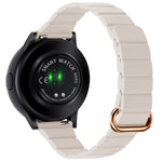 Cinturino in pelle con fibbia magnetica da 22 mm, For Samsung Galaxy Watch3 45mm