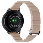 Cinturino in pelle con fibbia magnetica da 22 mm, For Samsung Galaxy Watch3 45mm