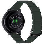 Cinturino in pelle con fibbia magnetica da 22 mm, For Samsung Galaxy Watch3 45mm
