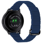 Cinturino in pelle con fibbia magnetica da 22 mm, For Samsung Galaxy Watch3 45mm