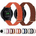Cinturino in pelle con fibbia magnetica da 22 mm, For Samsung Galaxy Watch3 45mm