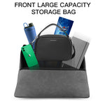 Borsa da appendere per console centrale per auto da 2 pezzi Borsa portaoggetti in pelle di montone
