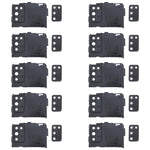 Copriobiettivo per fotocamera da 10 pezzi, For Samsung Galaxy M13, For Samsung Galaxy A13, For Samsung Galaxy A73 5G, For Samsung Galaxy A53 5G, For Samsung Galaxy A33 5G, For Samsung Galaxy M23 5G, For Samsung Galaxy A23, For Samsung Galaxy S22 Ultra ...