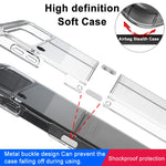 imak serie UX-6 Custodia per telefono invisibile antiurto in TPU antiurto all-inclusive, For Samsung Galaxy Z Flip4 5G