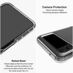 imak serie UX-6 Custodia per telefono invisibile antiurto in TPU antiurto all-inclusive, For Samsung Galaxy Z Flip4 5G
