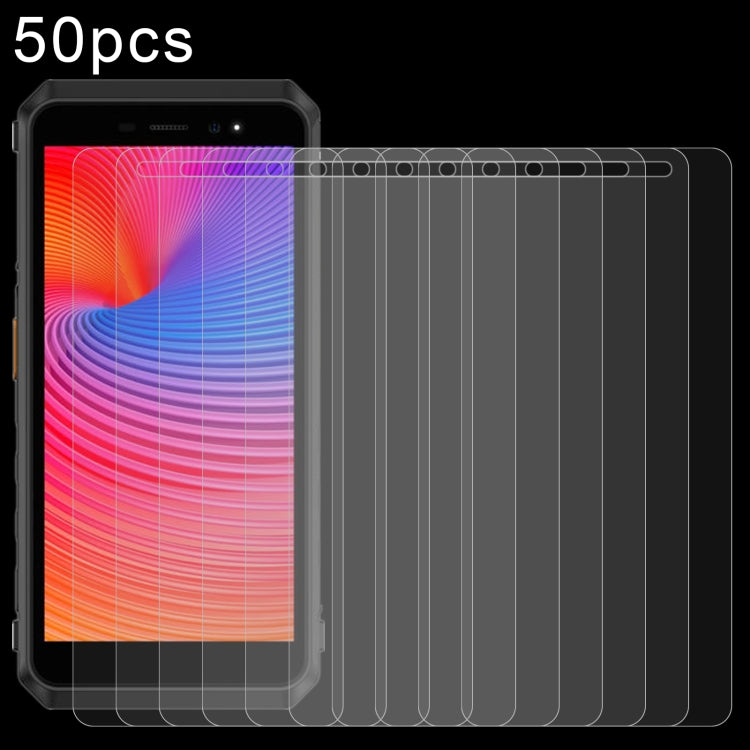 50 pellicole in vetro temperato da 0,26 mm 9H 2,5D, For TCL 304 (50 PCS), For Ulefone Power Armor X11 Pro (50 PCS), For Samsung Galaxy A23e(50 PCS)