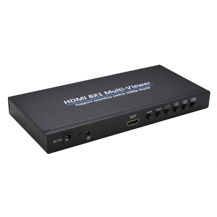 Il multi-viewer HDMI 8x1 NK-818 supporta lo switch seamless 1080P, presa americana, 8 x 1, US Plug