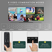 Il multi-viewer HDMI 8x1 NK-818 supporta lo switch seamless 1080P, presa americana, 8 x 1, US Plug