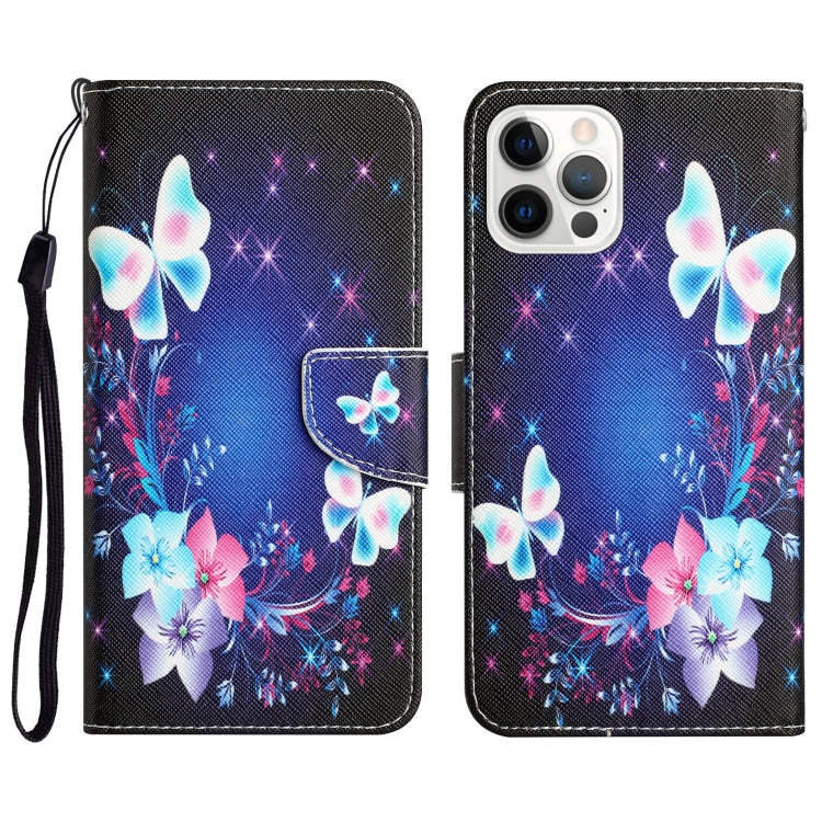 Custodia per telefono in pelle con disegno colorato, For iPhone 12 Pro Max