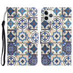 Custodia per telefono in pelle con disegno colorato, For iPhone 11 Pro