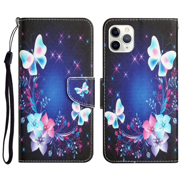 Custodia per telefono in pelle con disegno colorato, For iPhone 11 Pro