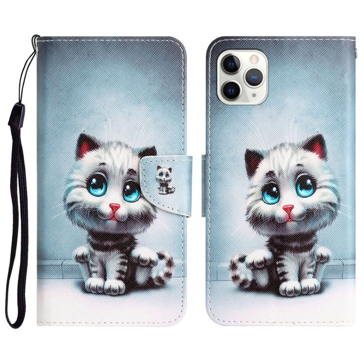 Custodia per telefono in pelle con disegno colorato, For iPhone 11 Pro