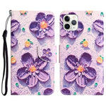 Custodia per telefono in pelle con disegno colorato, For iPhone 11 Pro