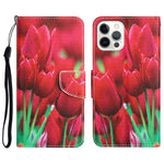 Custodia per telefono in pelle con disegno colorato, For iPhone 11 Pro Max